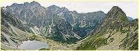 G�rne pi�tro Dol. Bia�ej Wody, widok z progu ponad Litworowym Stawem